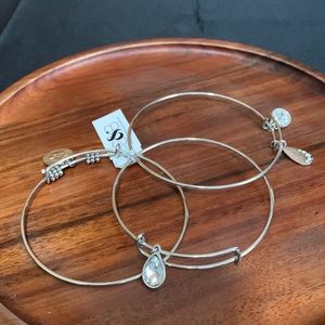 NWT Christopher & Banks set of 3 charm bracelets